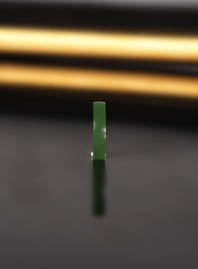 天然俄料碧玉隔珠9.4x2mm 1950号 阳绿和田玉散珠配珠 一物一图