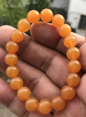 瑞皇翠正宗黄龙玉手串手链单圈