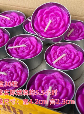 九紫离火莲花供佛无烟酥油灯
