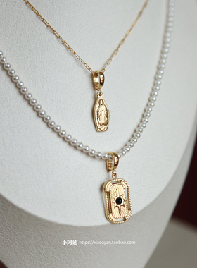 女天然黑玛瑙可掰活扣可拆卸项坠