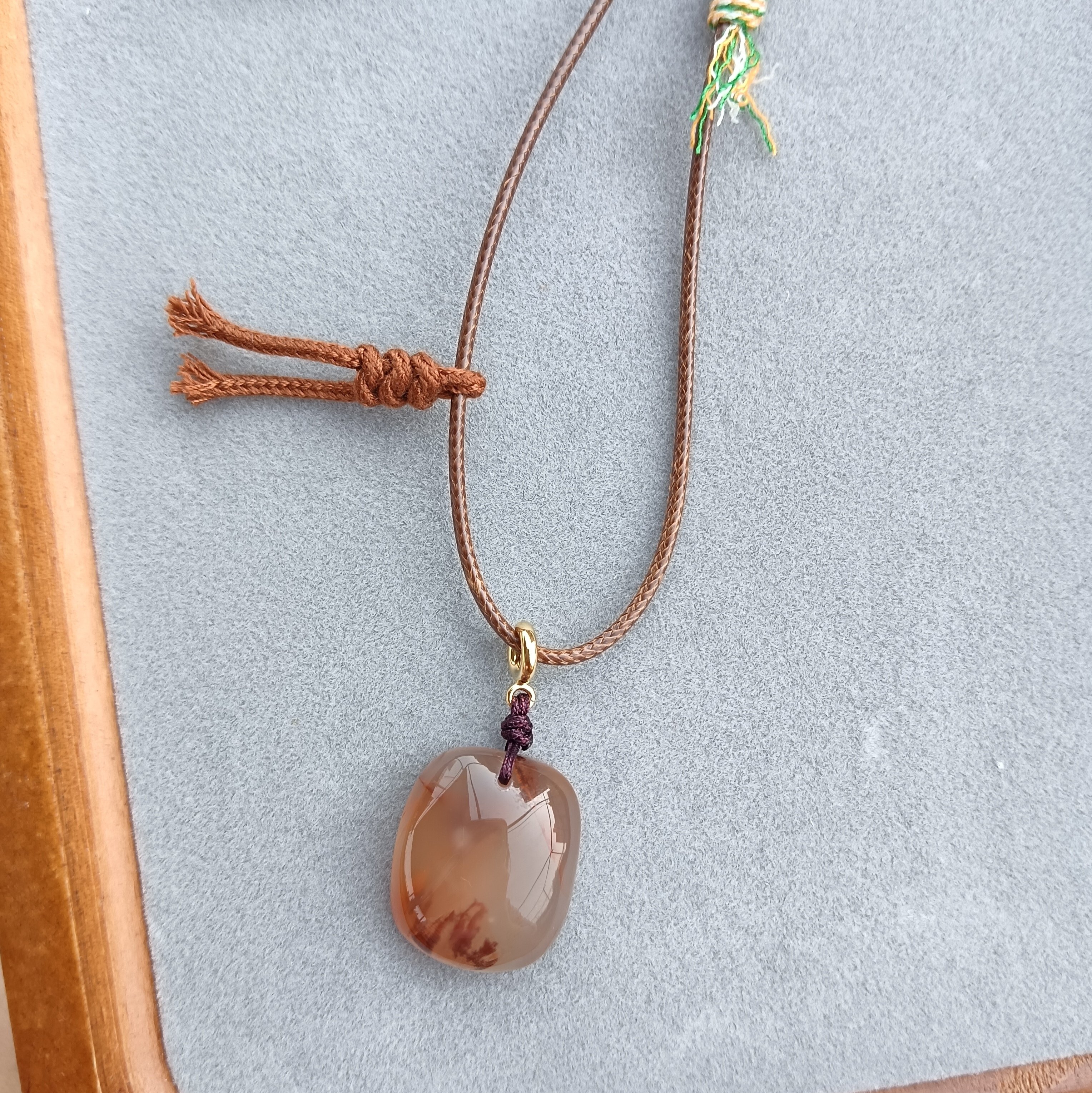 天然南红吊坠项链女款毛衣链颈链时尚吊坠,淘宝优惠券,粉丝福利购,淘宝优惠卷