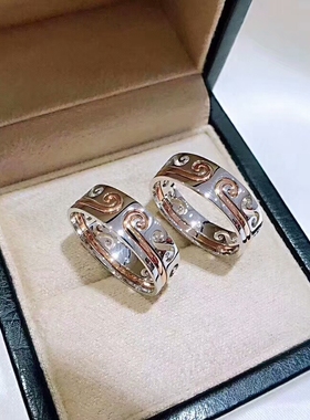 情侣至尊宝纯银紧箍咒戒指