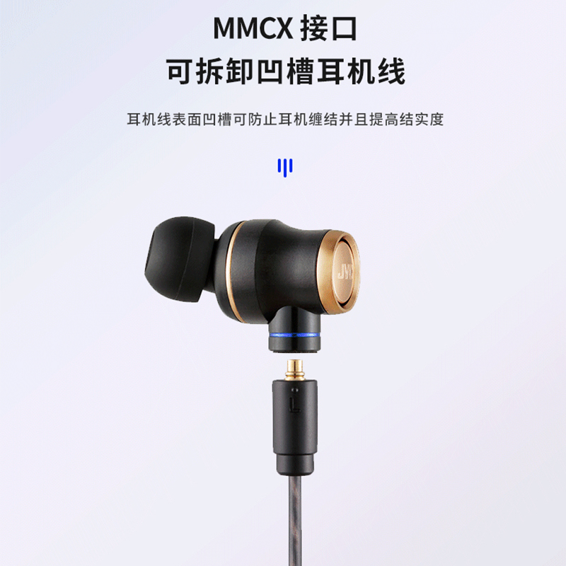 JVC杰伟世 HA-FW1800发烧级木振膜入耳式HIFI音乐可换线耳机 - 图2