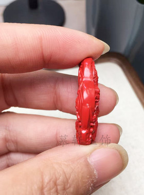 朱砂观音吊坠高含量红砂