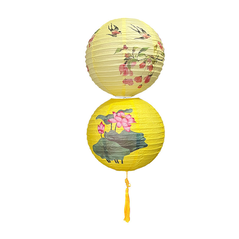 新年装饰古风系国潮纸灯笼商场氛围感挂饰灯笼灯罩幼儿园场景布置,淘宝优惠券,粉丝福利购,淘宝优惠卷