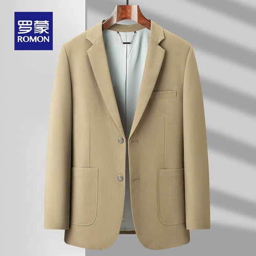 Классический костюм для отдыха, демисезонный пиджак классического кроя, тонкая куртка, в британском стиле