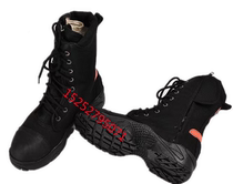 Training boots Canvas Hemp Point Rescues Rescue Boots Fire Shoes New Grain Climbing Rope Bottom Light Soft-bottom Bivoue Anti Slip