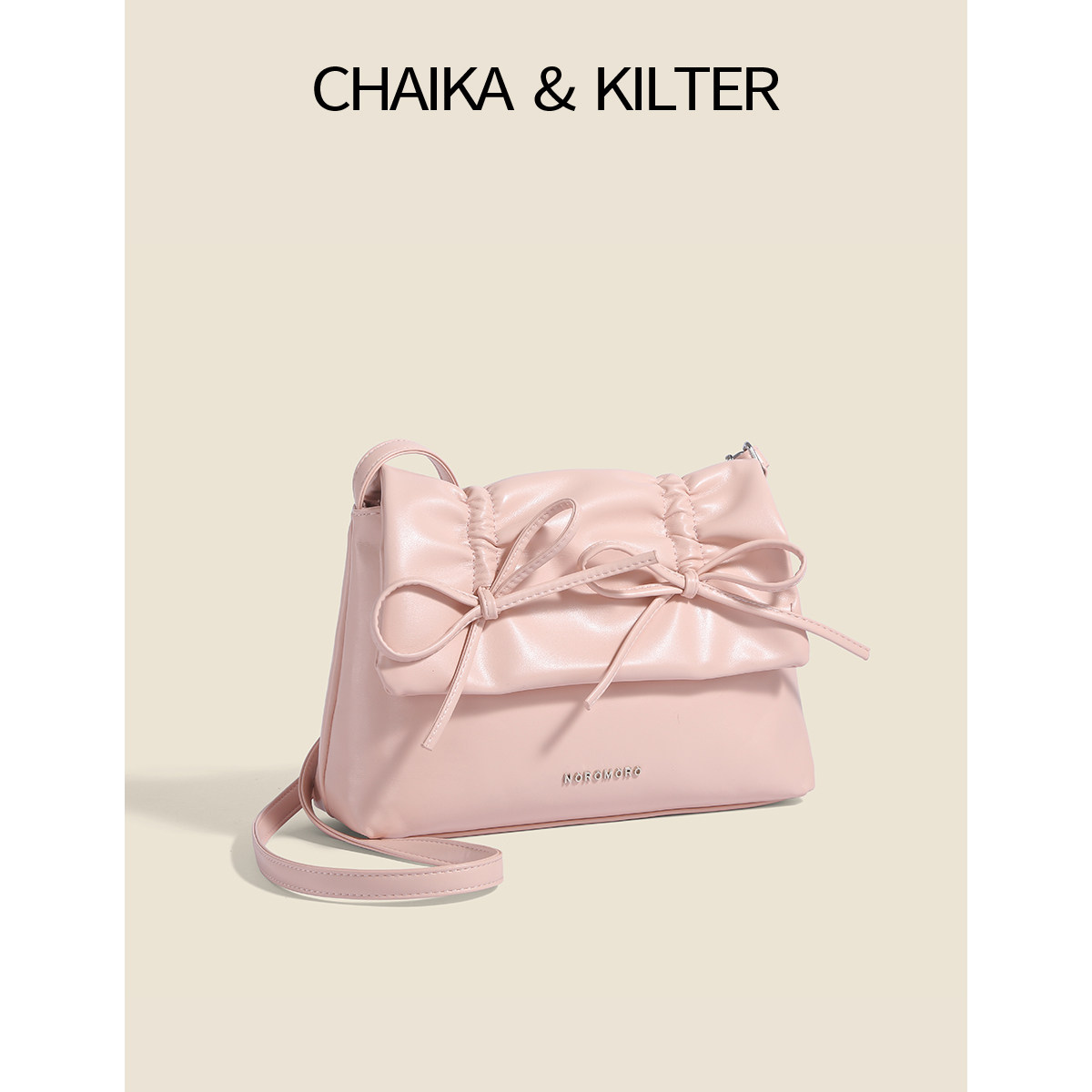 CHAIKAKILTER2025春夏新款简约蝴蝶结单肩手机包包女大容量小方包,淘宝优惠券,粉丝福利购,淘宝优惠卷