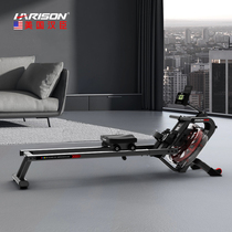American Hanchen Water Resistance Rowing Machine Home Fitness Equipment Silent Canoeing Machine Hydraulic Foldable Wind Resistance Rowing