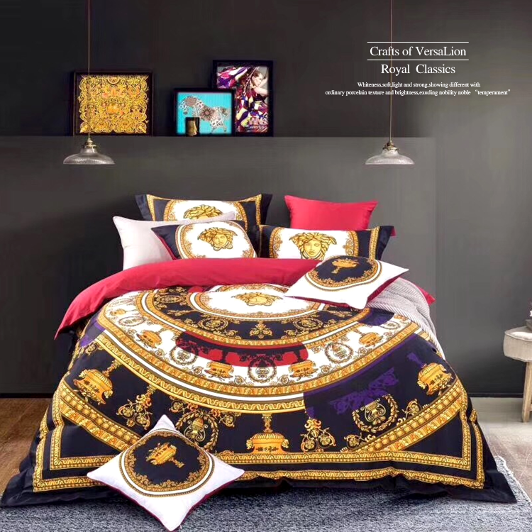 2025新款欧式纯棉四件套轻奢高级感床上用品100s支全棉女彩色被套,淘宝优惠券,粉丝福利购,淘宝优惠卷