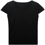 Однотонный танцующий спортивный костюм для спортзала, короткий рукав