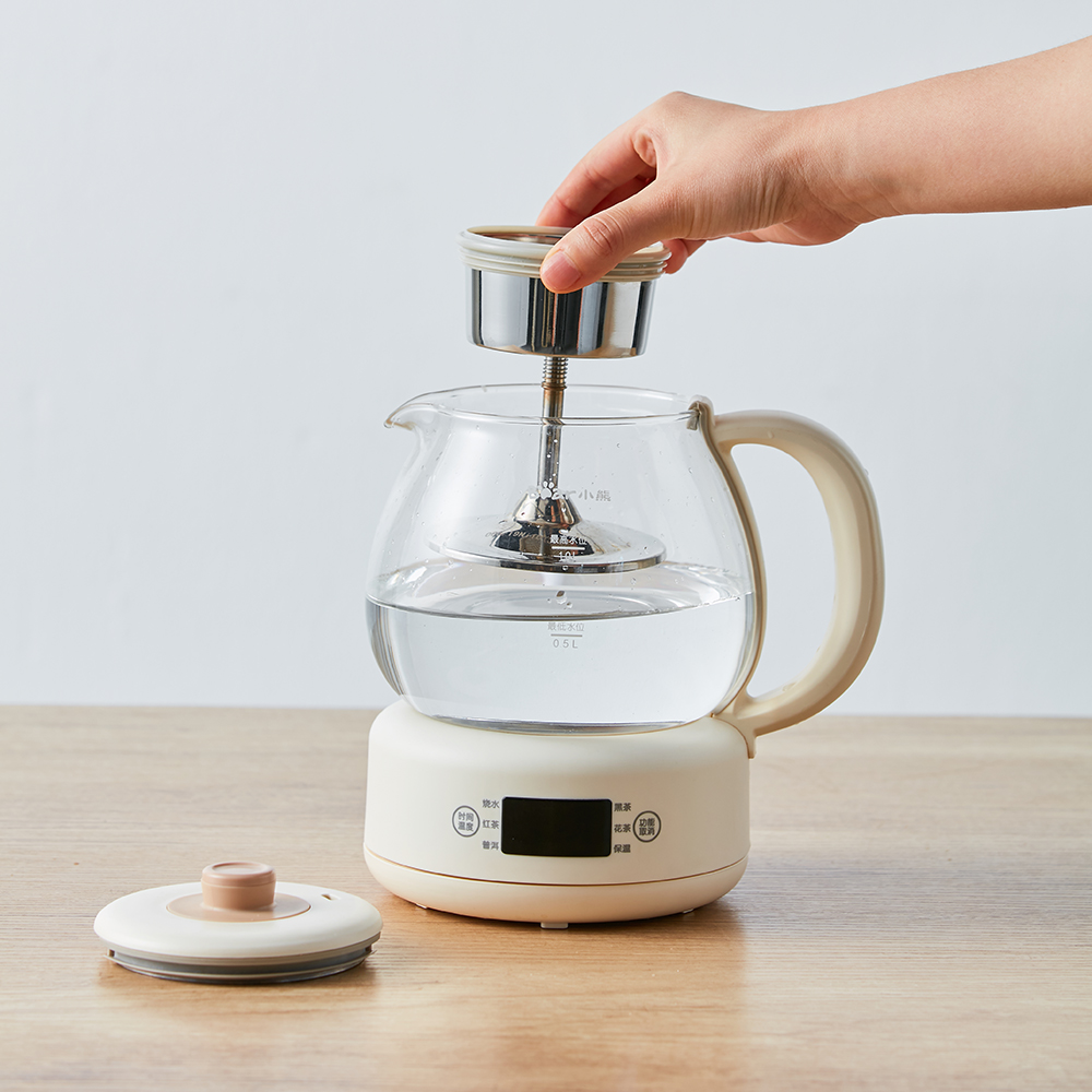 小熊家用全自动小型办公室煮茶器 小熊英百瑞诚电茶炉/煮茶器/奶茶机