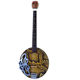Borog full-tone banzhuo ethnic plucked instrument Qinqin