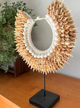 手工贝壳东南亚装饰客厅