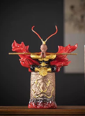 敦煌孙悟空摆件禅意古典人物