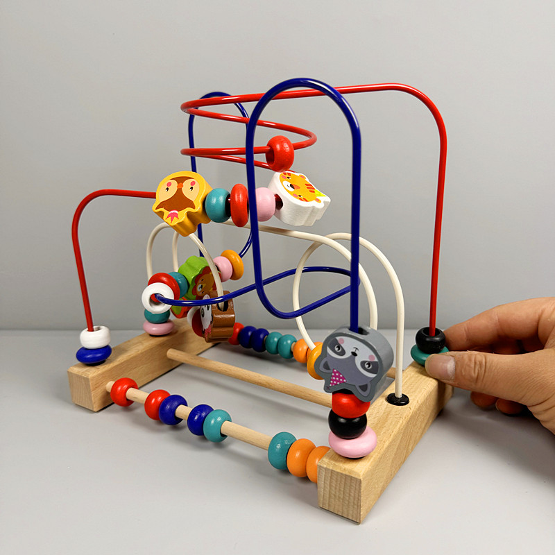 宝宝早教益智力积木婴幼儿童玩具串绕珠1-2一岁半3男女孩启蒙动脑,淘宝优惠券,粉丝福利购,淘宝优惠卷