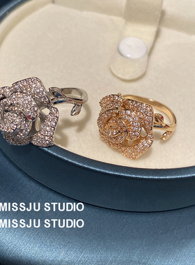 韩版时尚奢华玫瑰花礼服山茶花