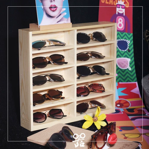 Стенд, солнцезащитные очки, коробка для хранения