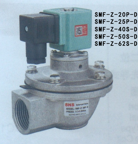 神驰SNS电磁直角脉冲阀 DMF  SMF-Z-15P 20P 25P 35P 40S 50S 62S - 图3