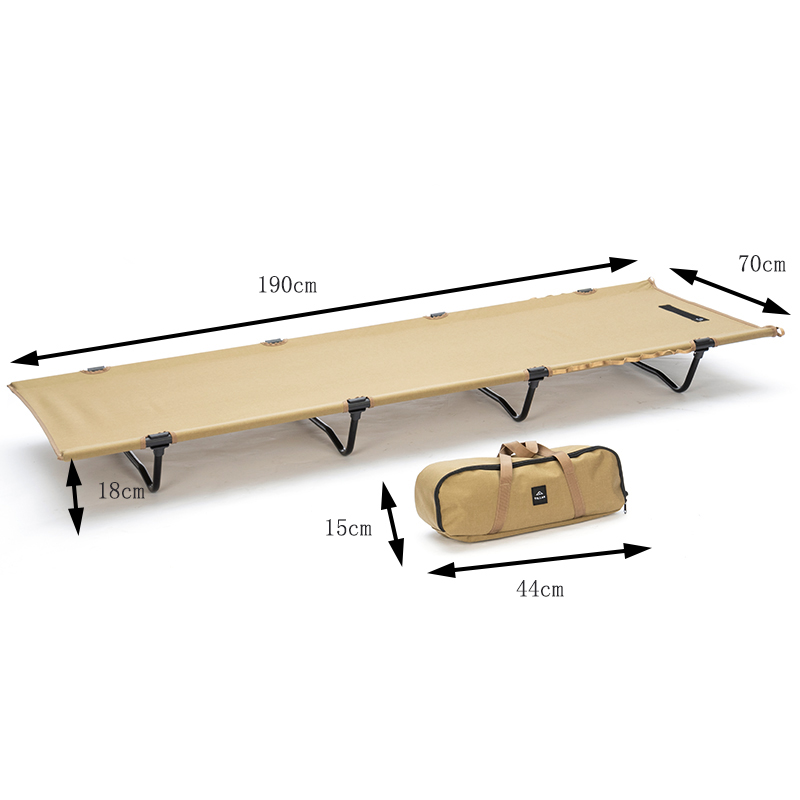 Tillak户外行军床露营钓鱼可折叠超轻便携午休行军床野营折叠床-图2