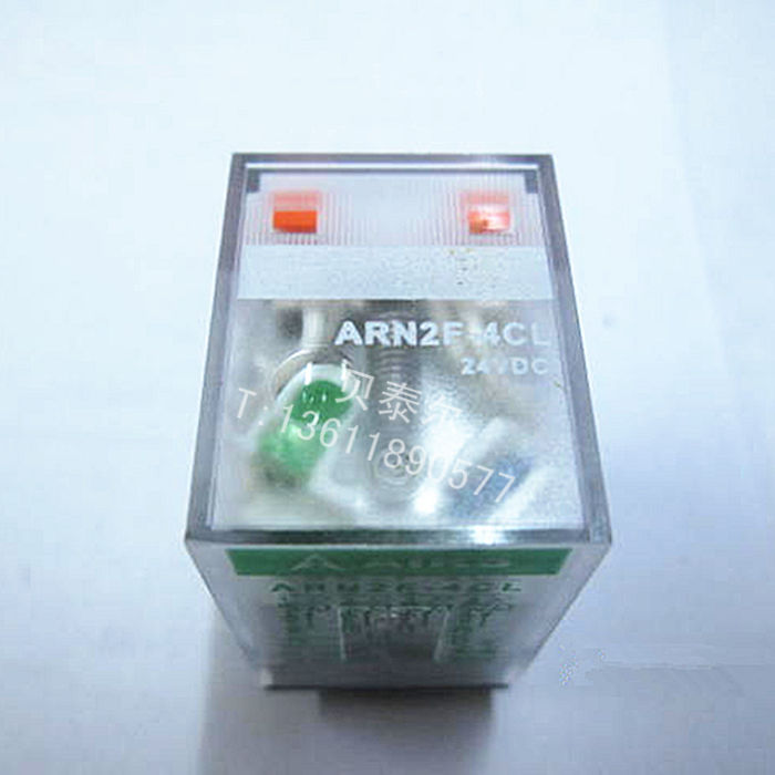 【AIKS香港爱克斯】ARN2F-4CL DC24V/AC220V中间继电器 14脚5A - 图0