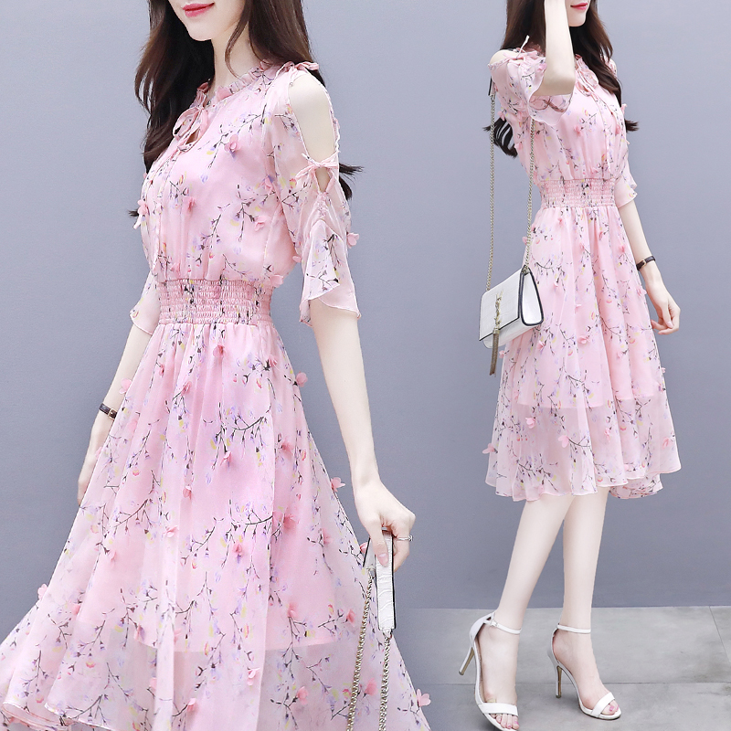 2020新款韩版气质流行名媛收腰显瘦 辰墨家连衣裙