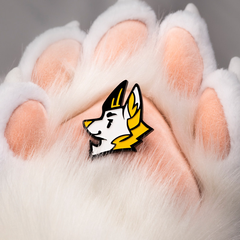 Gentlefur Furry物种徽章 胸针 礼盒包装 朋友送礼 礼物 福瑞控,淘宝优惠券,粉丝福利购,淘宝优惠卷