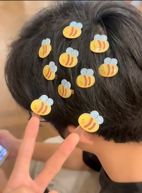 小蜜蜂发夹女刘海儿童夹子头饰
