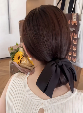 蝴蝶结发夹女一字弹簧夹夹子头饰