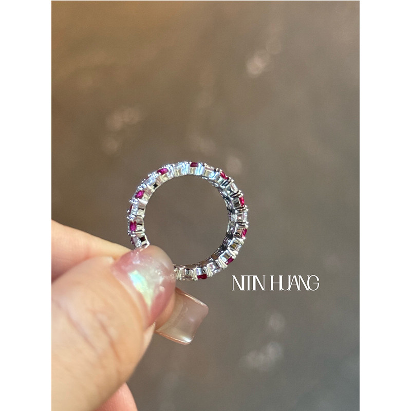 NITINHUANG cultured ruby ​​luxury ring