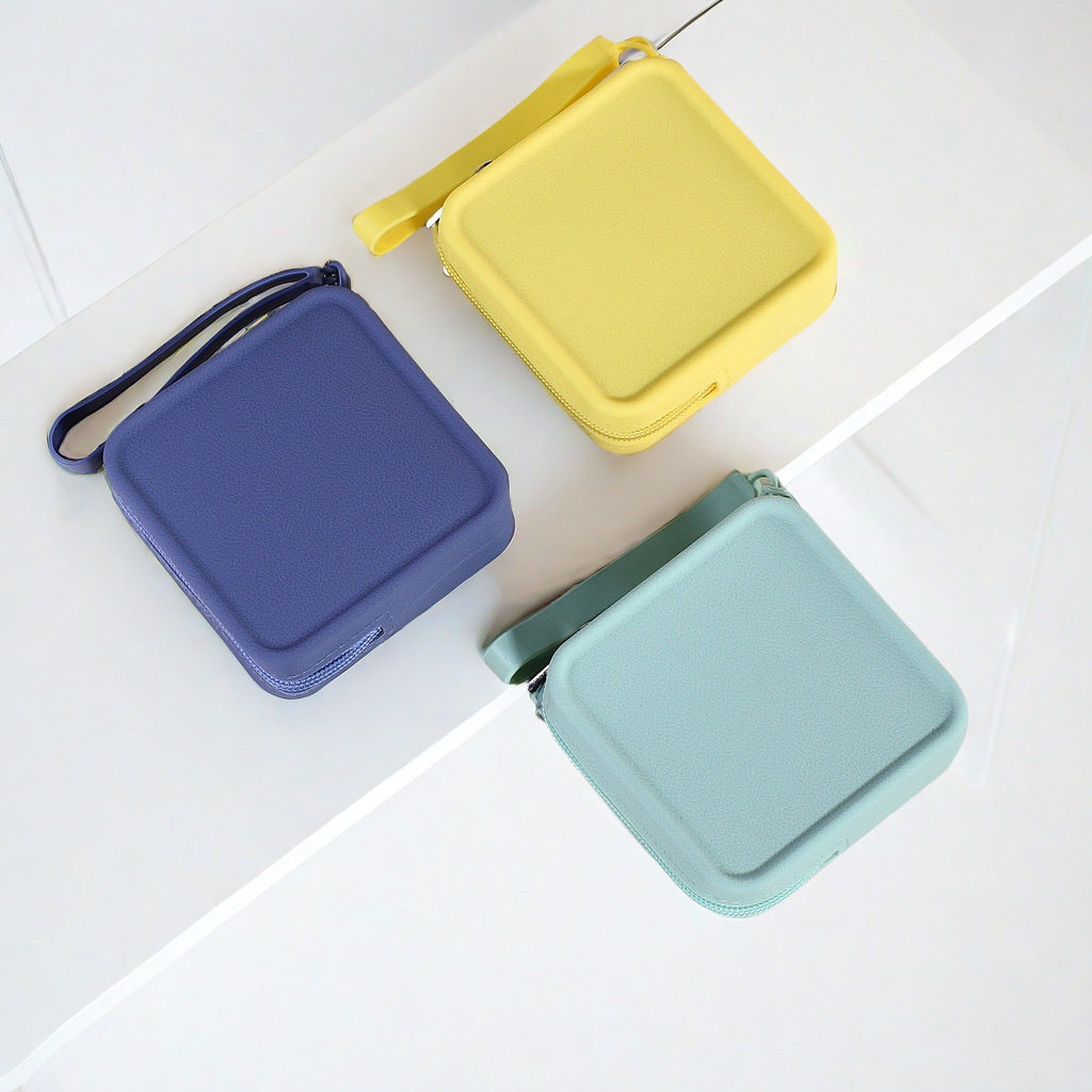 新款硅胶收纳小方包大容量便携随身带收纳袋口红耳机零钱包便携式,淘宝优惠券,粉丝福利购,淘宝优惠卷