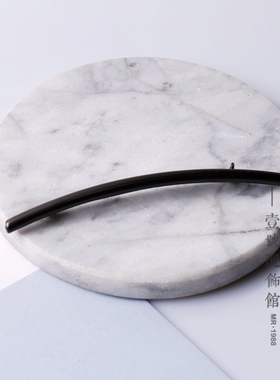 胸针上衣口袋边角细长安全弧形