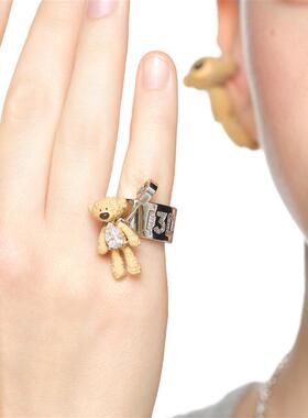 DEMARZO约设计感时尚戒指饰品