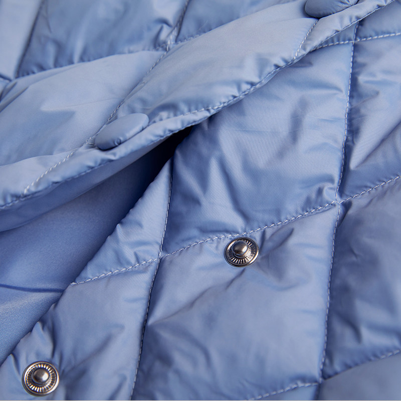 刺绣钉珠菱格90白鸭绒羽绒服女气质轻薄短款羽绒衣外套保暖2025冬,淘宝优惠券,粉丝福利购,淘宝优惠卷