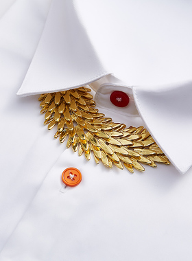 复古潮 鹿头 男装锁骨链 衬衫项链 衬衫配饰 毛衣项链 明星同款