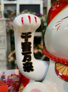 金石工坊招财猫招招右手开业礼品