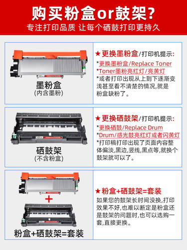 京澍适用联想M7605D硒鼓粉盒碳粉M7605DW粉盒lenovo 7605D激光打印机墨盒一体机鼓架 LT2451墨粉盒LD2451鼓架 - 图2