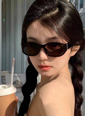 女潮爱马复古尼龙偏光防紫外墨镜