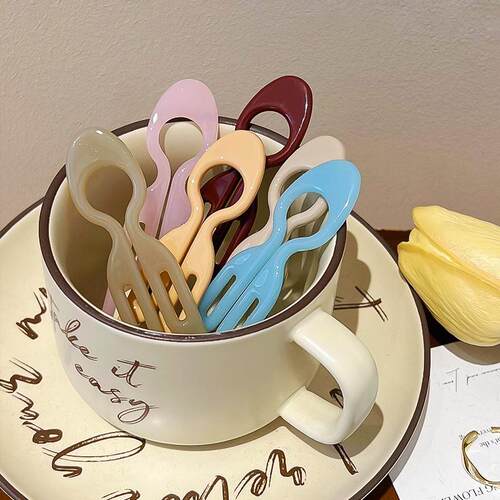 U形小鱼发簪发饰女日常丸子头倒插梳盘头发神器高级感多功能发卡 - 图3