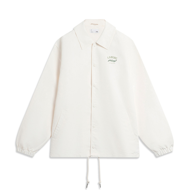 李宁中国文化系列男女同款休闲抽绳下摆宽松型外套AFDU365-1-B品,淘宝优惠券,粉丝福利购,淘宝优惠卷