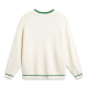 Li Ning Men's Sports Lifestyle Series Fashionable Casual Versatile Loose and Comfortable Knitted Shirt AMBT245