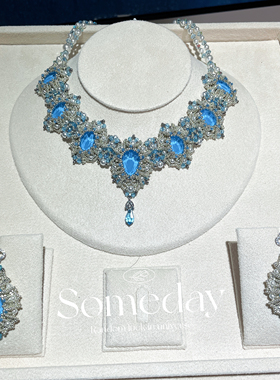 卢浮宫串珠手工项链材料包