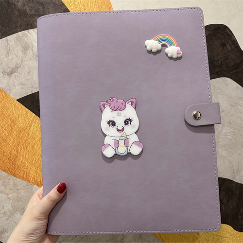 孕妈妈产检资料册马宝宝报告单a4a5收纳册活页软皮孕期孕检档案册 - 图2