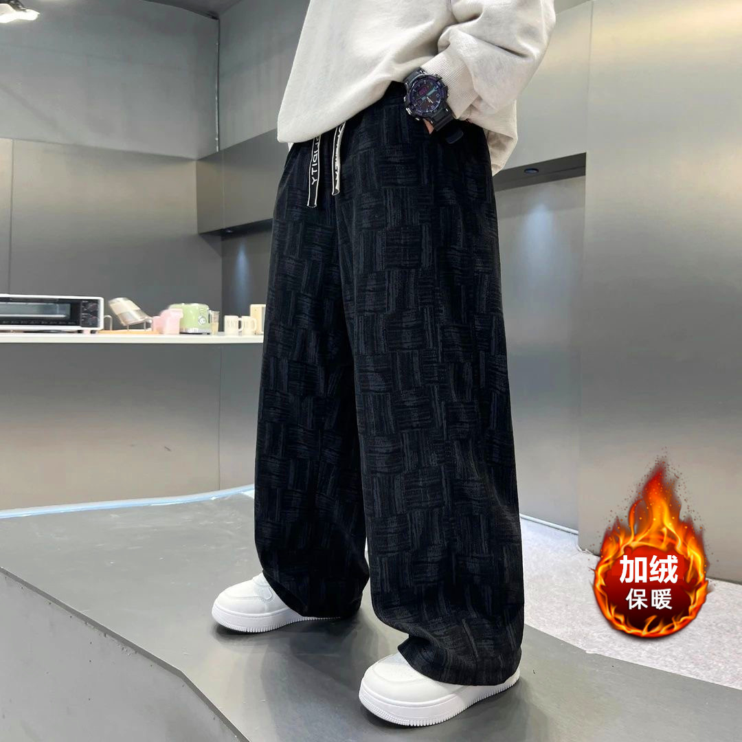 男童一体绒裤子秋冬款保暖灯芯绒裤新款冬季儿童加绒卫裤保暖长裤,淘宝优惠券,粉丝福利购,淘宝优惠卷