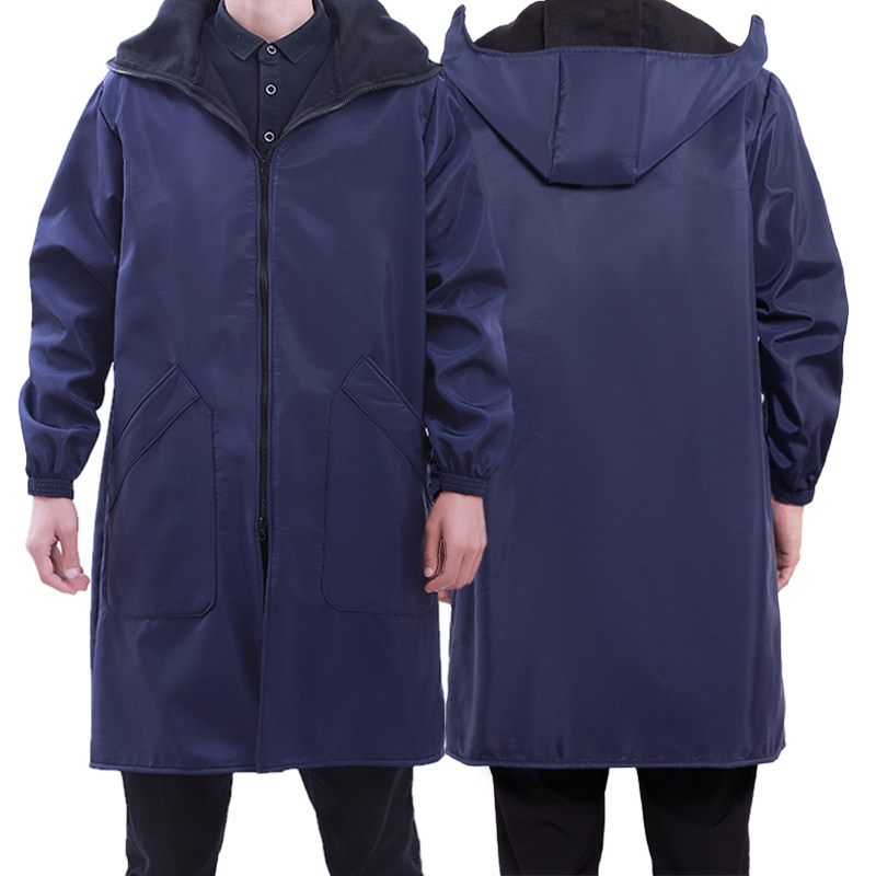 秋冬加绒时尚防水罩衣升级防风保暖工作服大人家用厨房围裙防脏衣,淘宝优惠券,粉丝福利购,淘宝优惠卷