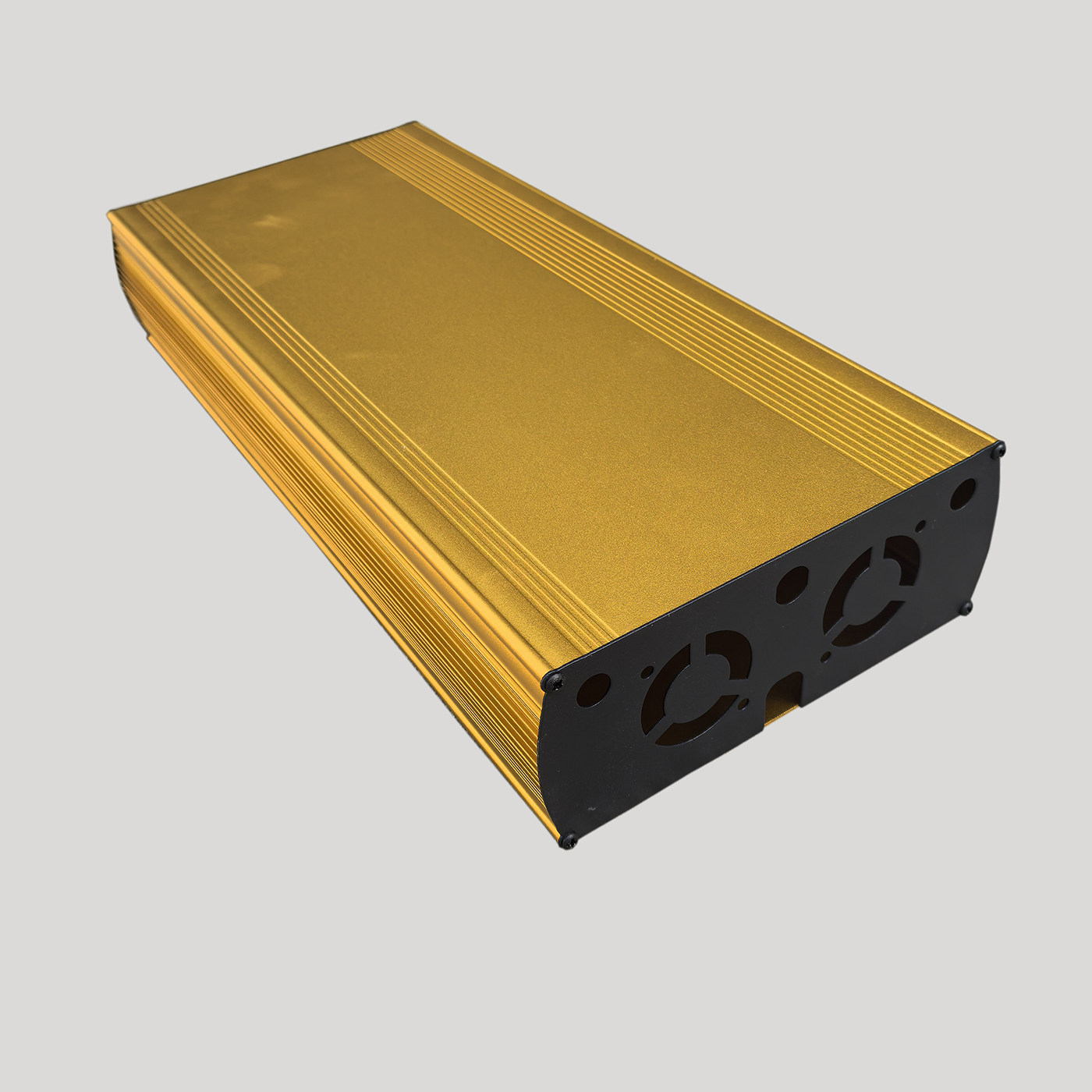 逆变器外壳盒子铝合金材质DIY机头机箱壳体电路板宽148毫米双风扇,淘宝优惠券,粉丝福利购,淘宝优惠卷