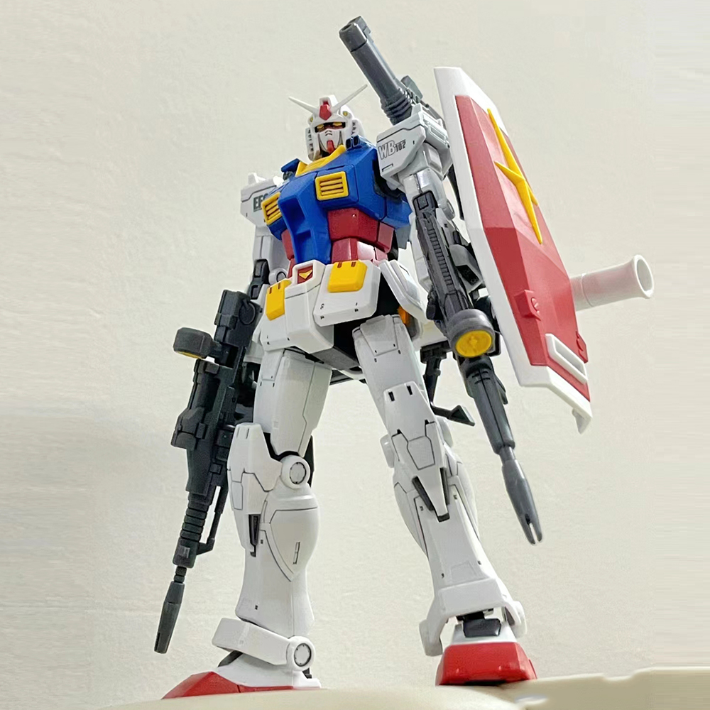 零一二 HG GTO元祖夏亚 RX78-2 新生马克兔1/144高达拼装模型玩具