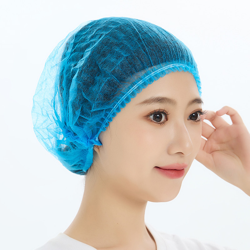 无纺布一次性帽子食品餐饮厨师透气头套厨房卫生工作条形防尘网帽,淘宝优惠券,粉丝福利购,淘宝优惠卷