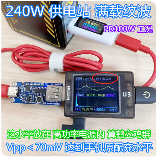 超240W氮化镓笔记本电源适用联想230W拯救者300W机械革命280W - 图2