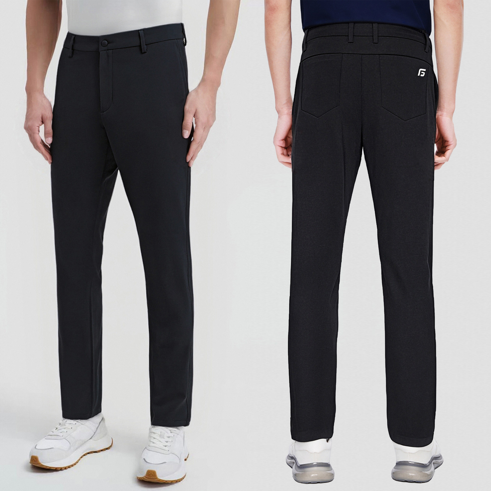 高尔夫男士长裤夏季春秋裤子男装球裤速干高弹力运动长裤白色不透,淘宝优惠券,粉丝福利购,淘宝优惠卷